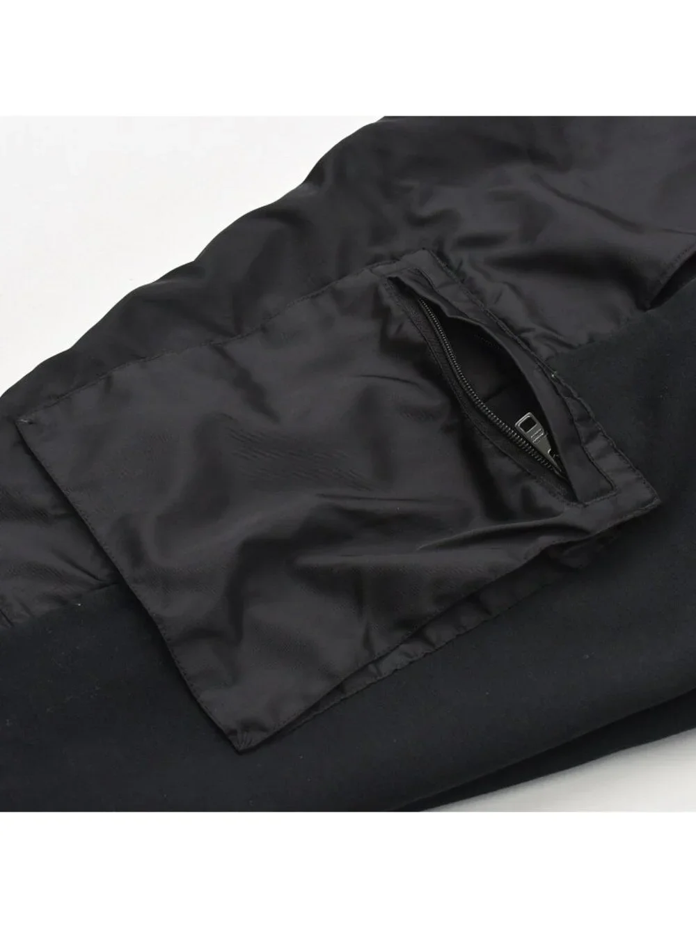 Prada Pants Bermuda Shorts Re-Nylon Black Cotton Polyamide